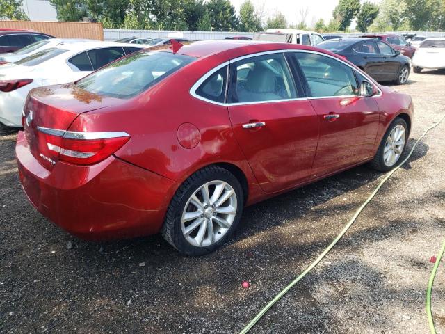 1G4PR5SK1D4242502 - 2013 BUICK VERANO CONVENIENCE RED photo 3