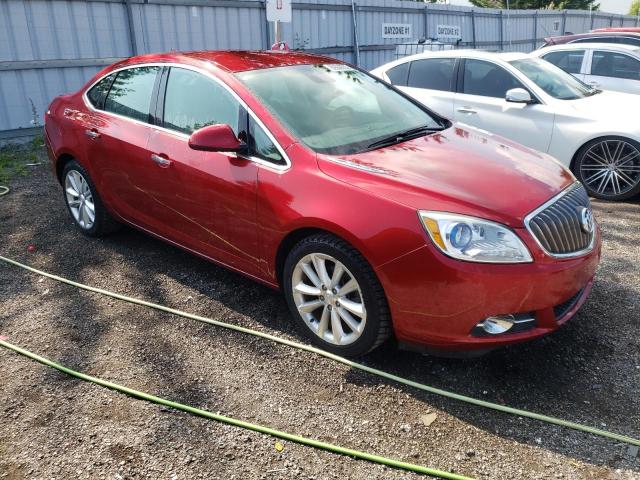 1G4PR5SK1D4242502 - 2013 BUICK VERANO CONVENIENCE RED photo 4