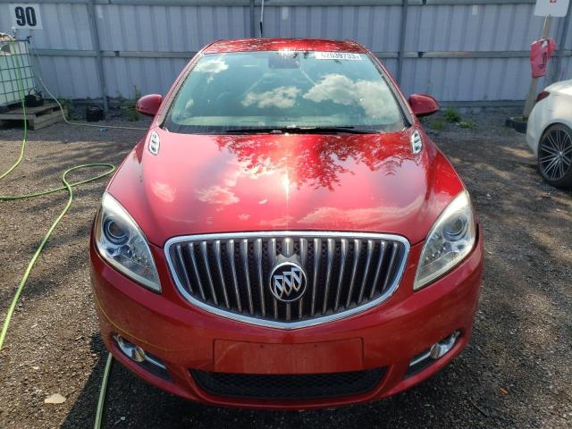 1G4PR5SK1D4242502 - 2013 BUICK VERANO CONVENIENCE RED photo 5