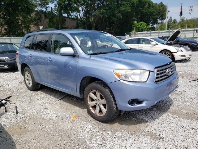 JTEDS41A882015898 - 2008 TOYOTA HIGHLANDER BLUE photo 4