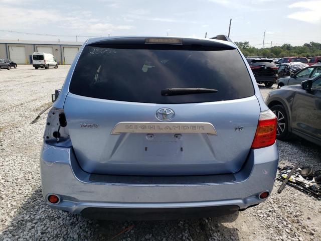 JTEDS41A882015898 - 2008 TOYOTA HIGHLANDER BLUE photo 6