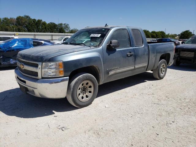 1GCRCREA6CZ244417 - 2012 CHEVROLET SILVERADO C1500  LS BLUE photo 1