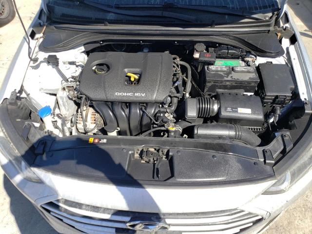 KMHD84LF7JU503080 - 2018 HYUNDAI ELANTRA SEL SILVER photo 11