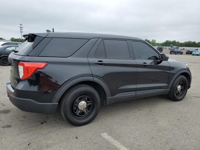 1FM5K8AB2LGA64305 - 2020 FORD EXPLORER POLICE INTERCEPTOR BLACK photo 3