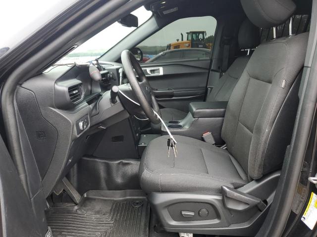 1FM5K8AB2LGA64305 - 2020 FORD EXPLORER POLICE INTERCEPTOR BLACK photo 7