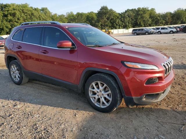 1C4PJLCB5FW580278 - 2015 JEEP CHEROKEE LATITUDE RED photo 4