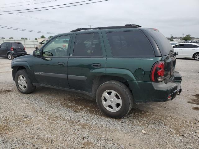 1GNDT13S332362934 - 2003 CHEVROLET TRAILBLAZE GREEN photo 2