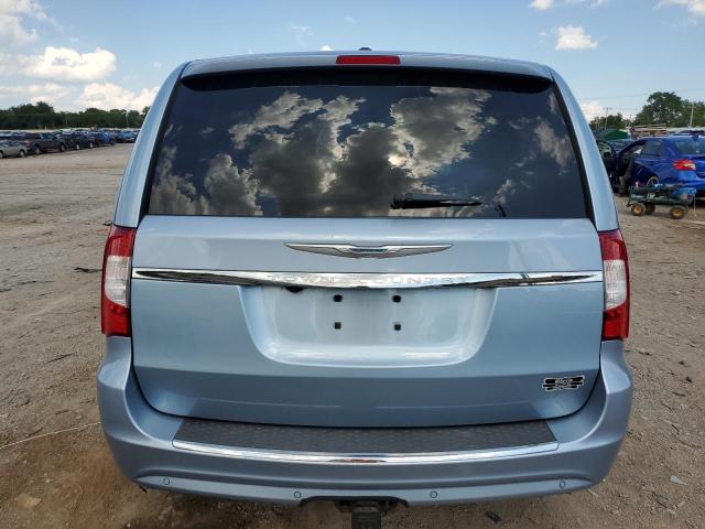 2C4RC1CG7DR806524 - 2013 CHRYSLER TOWN & COU TOURING L BLUE photo 6