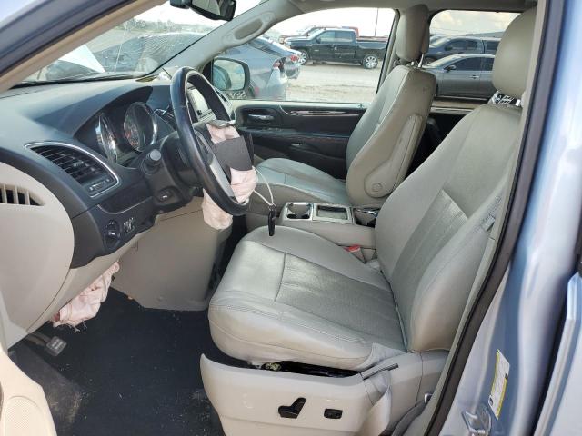 2C4RC1CG7DR806524 - 2013 CHRYSLER TOWN & COU TOURING L BLUE photo 7