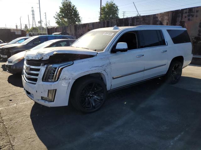 1GYS3JKJ8JR210039 - 2018 CADILLAC ESCALADE ESV PREMIUM LUXURY WHITE photo 1