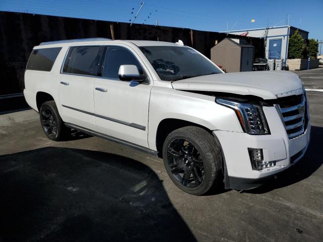 1GYS3JKJ8JR210039 - 2018 CADILLAC ESCALADE ESV PREMIUM LUXURY WHITE photo 4