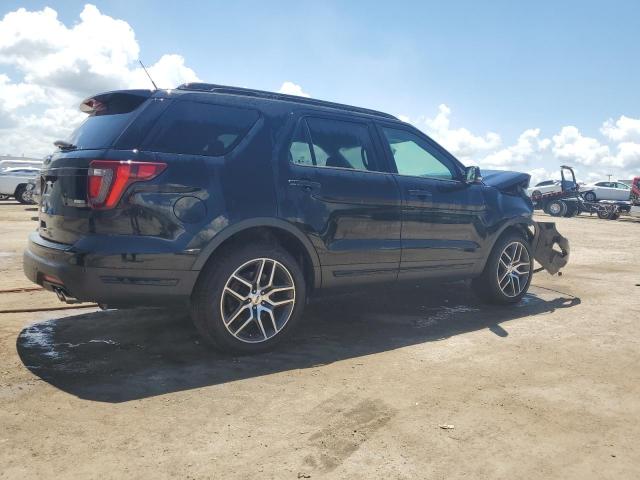 1FM5K8GT9JGC86059 - 2018 FORD EXPLORER SPORT BLACK photo 3