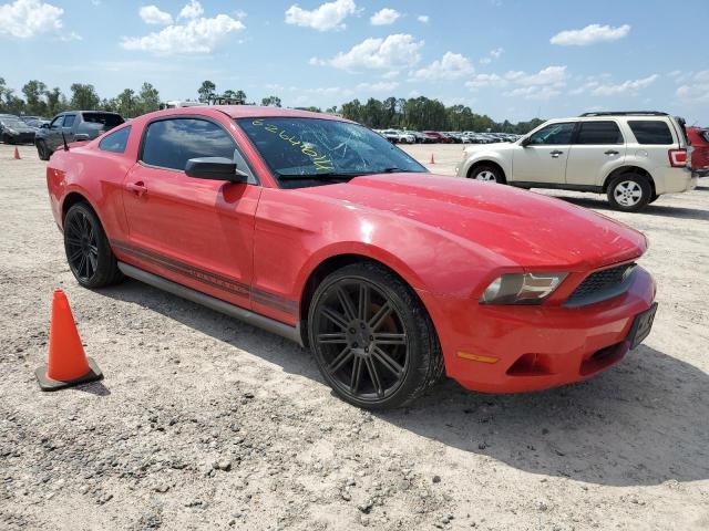 1ZVBP8AN4A5134024 - 2010 FORD MUSTANG RED photo 4