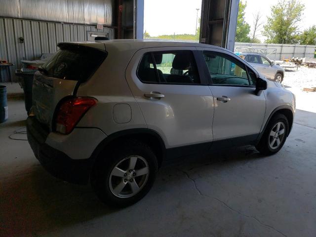 3GNCJPSB3FL218518 - 2015 CHEVROLET TRAX 1LS SILVER photo 3