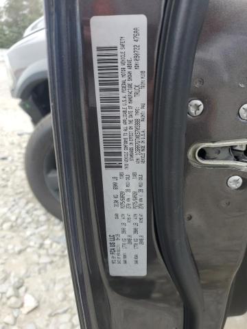 1C6RR7GTXKS705988 - 2019 RAM 1500 CLASS SLT გრაფიტი ფოტო 12