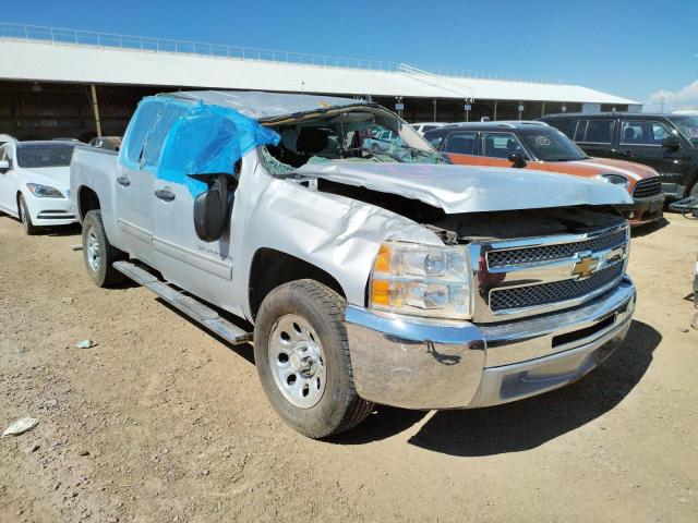 3GCPCREA3DG162637 - 2013 CHEVROLET SILVERADO C1500  LS SILVER photo 1