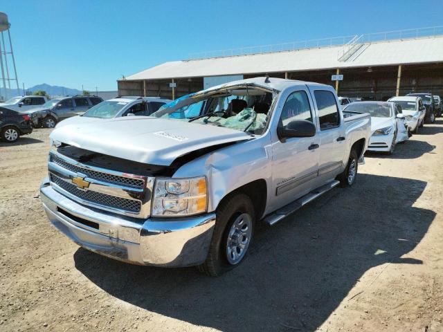 3GCPCREA3DG162637 - 2013 CHEVROLET SILVERADO C1500  LS SILVER photo 2