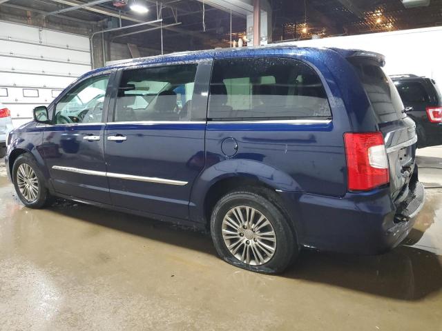 2C4RC1CG1DR536139 - 2013 CHRYSLER TOWN & COU TOURING L BLUE photo 2