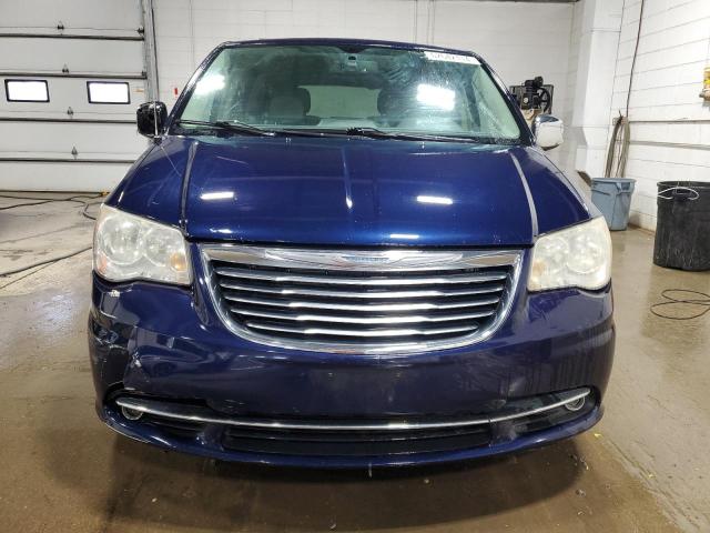 2C4RC1CG1DR536139 - 2013 CHRYSLER TOWN & COU TOURING L BLUE photo 5