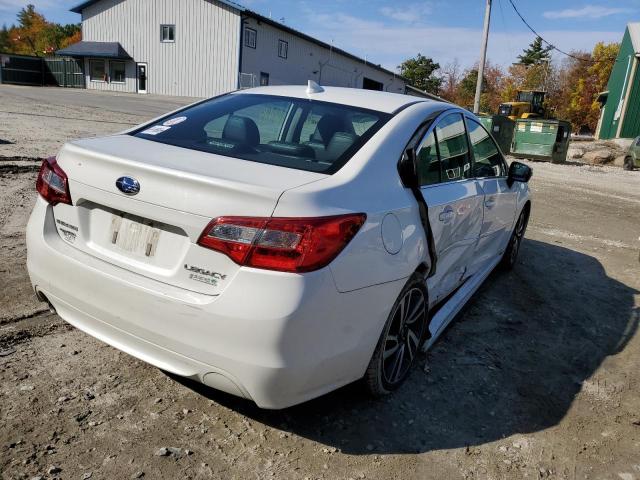 4S3BNAR69H3040921 - 2017 SUBARU LEGACY SPORT WHITE photo 4