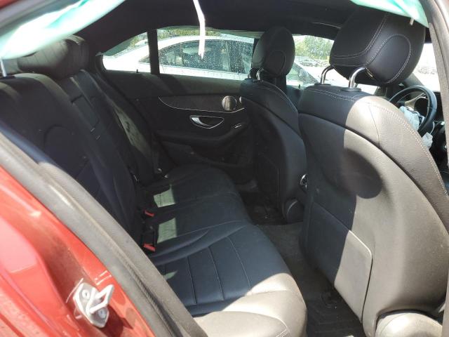 55SWF8EB5LU331856 - 2020 MERCEDES-BENZ C 300 4MATIC RED photo 10