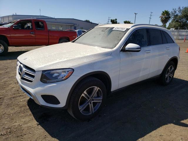 WDC0G4JB0KV127169 - 2019 MERCEDES-BENZ GLC 300 WHITE photo 1