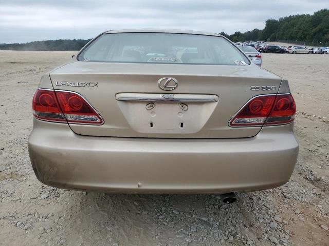 JTHBA30G555132720 - 2005 LEXUS ES 330 TAN photo 6