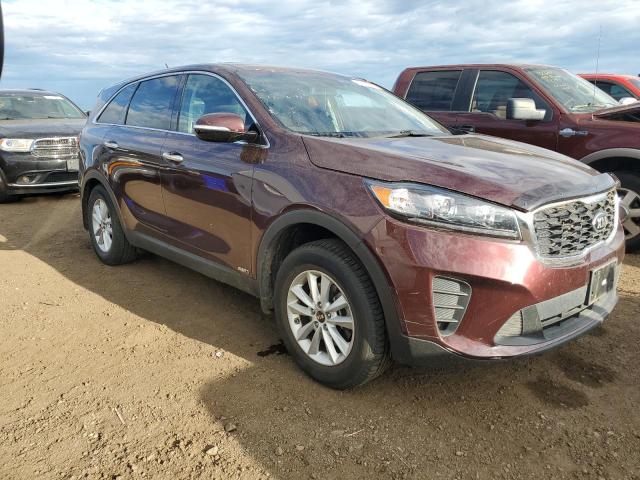 5XYPGDA35LG629813 - 2020 KIA SORENTO L BURGUNDY photo 4