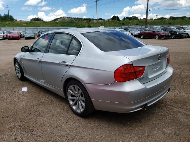 WBAPL5C59BA921444 - 2011 BMW 335 XI SILVER photo 2