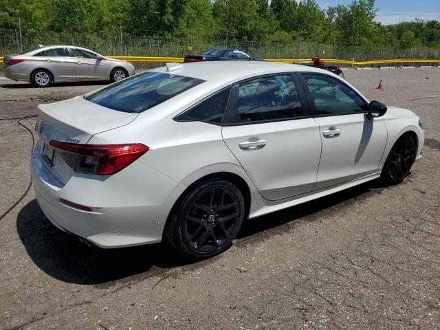2HGFE2F54RH523526 - 2024 HONDA CIVIC SPORT WHITE photo 3