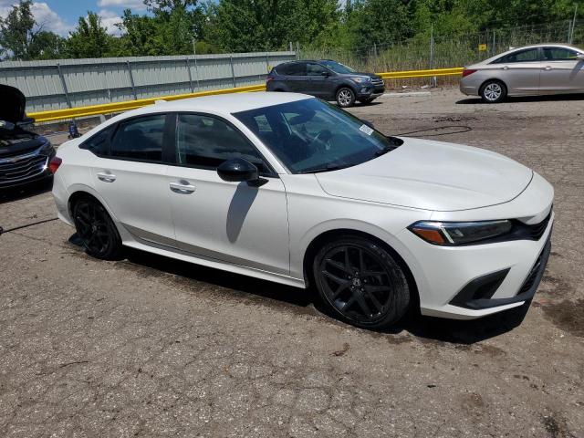 2HGFE2F54RH523526 - 2024 HONDA CIVIC SPORT WHITE photo 4