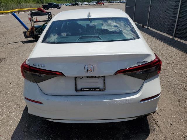 2HGFE2F54RH523526 - 2024 HONDA CIVIC SPORT WHITE photo 6