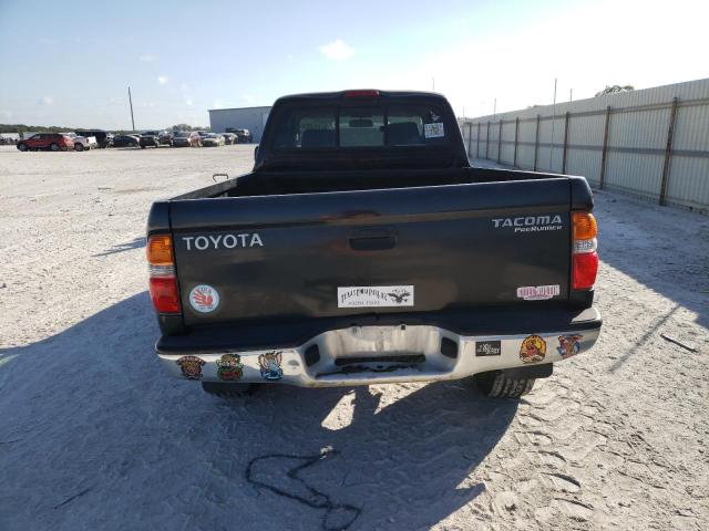 5TESM92NX4Z435043 - 2004 TOYOTA TACOMA XTRACAB PRERUNNER შავი ფოტო 6