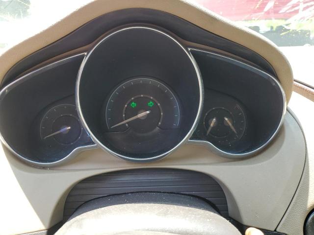 1G1ZE5E77AF120803 - 2010 CHEVROLET MALIBU LTZ 红色 照片 9