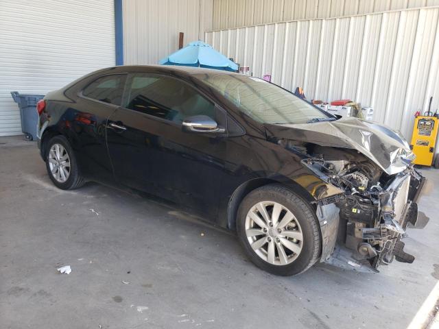 KNAFX6A82E5217067 - 2014 KIA FORTE EX BLACK photo 4