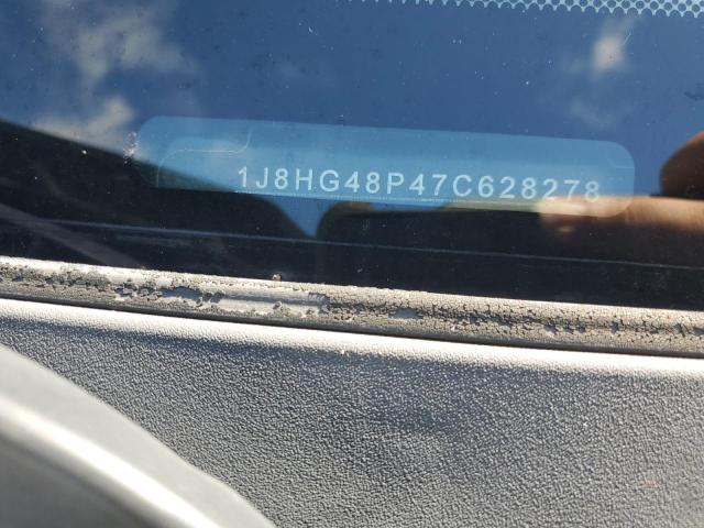 1J8HG48P47C628278 - 2007 JEEP COMMANDER 黑色 照片 12