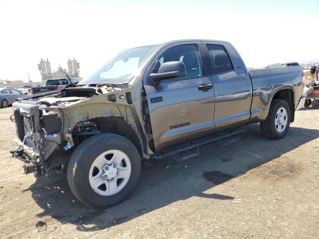 5TFRY5F14MX273792 - 2021 TOYOTA TUNDRA DOUBLE CAB SR/SR5 GRAY photo 1