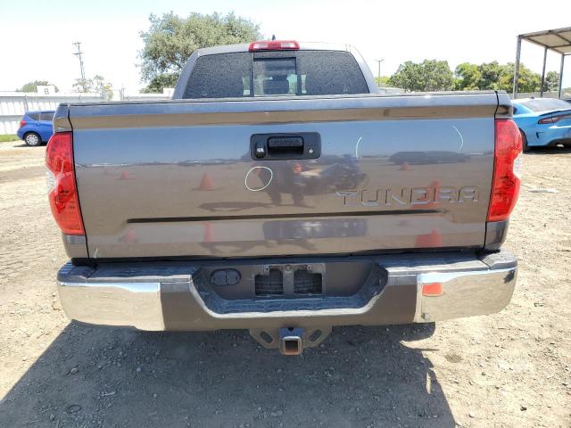 5TFRY5F14MX273792 - 2021 TOYOTA TUNDRA DOUBLE CAB SR/SR5 GRAY photo 6