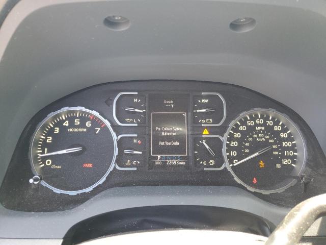 5TFRY5F14MX273792 - 2021 TOYOTA TUNDRA DOUBLE CAB SR/SR5 GRAY photo 9