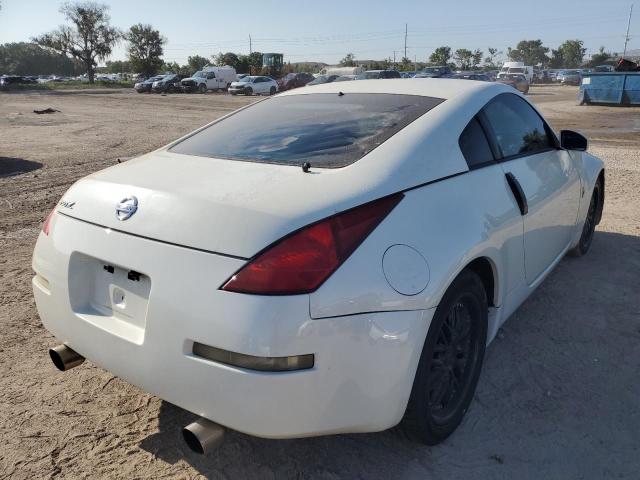 JN1AZ34D44M100502 - 2004 NISSAN 350Z COUPE WHITE photo 3