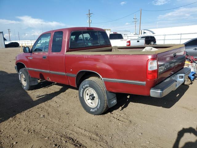 JT4UN24D3T0033235 - 1996 TOYOTA T100 XTRACAB SR5 RED photo 2