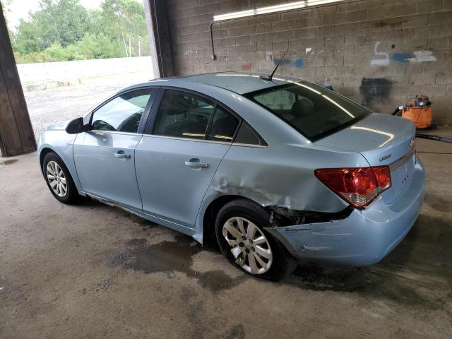 1G1PD5SHXB7269368 - 2011 CHEVROLET CRUZE LS BLUE photo 2