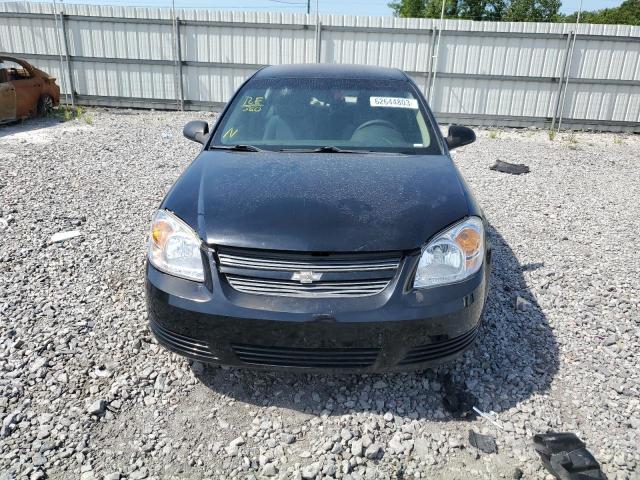 1G1AS58H297161064 - 2009 CHEVROLET COBALT LS BLACK photo 5