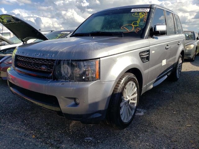SALSF2D48DA785358 - 2013 LAND ROVER RANGE ROVE HSE GRAY photo 2
