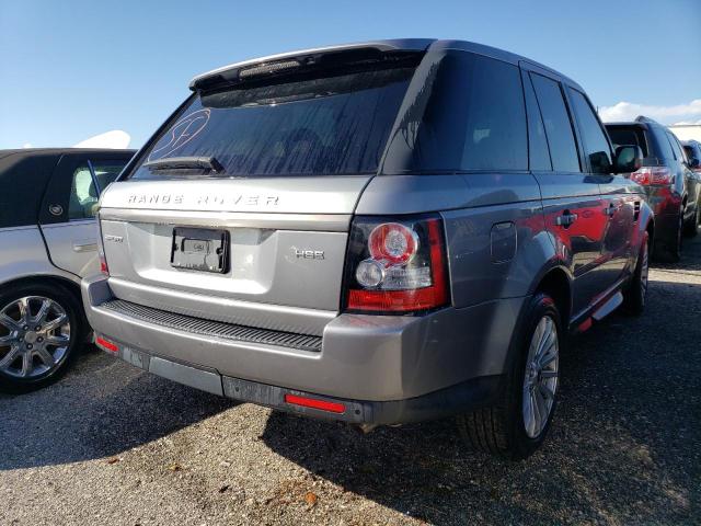 SALSF2D48DA785358 - 2013 LAND ROVER RANGE ROVE HSE GRAY photo 4