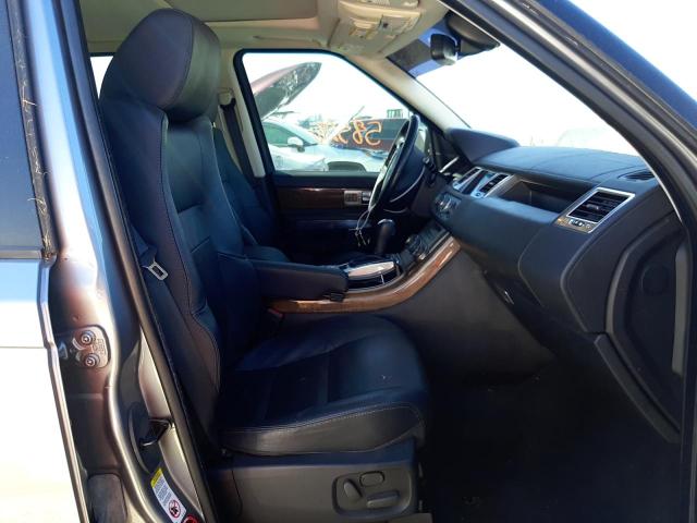 SALSF2D48DA785358 - 2013 LAND ROVER RANGE ROVE HSE GRAY photo 5