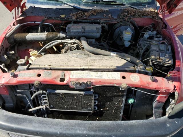 3B7HF12Y2YG103745 - 2000 DODGE RAM 1500 RED photo 11