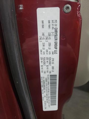 2A4RR8DGXBR633952 - 2011 CHRYSLER TOWN & COU TOURING L RED photo 13