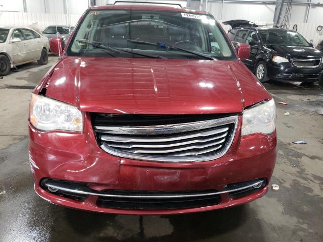 2A4RR8DGXBR633952 - 2011 CHRYSLER TOWN & COU TOURING L RED photo 5