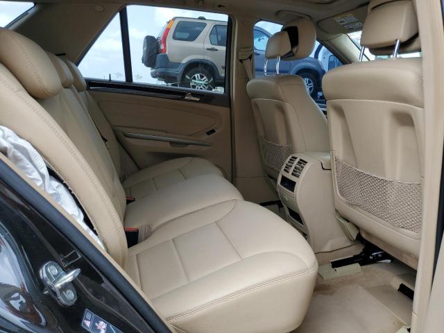 4JGBB8GB0BA656605 - 2011 MERCEDES-BENZ ML 350 4MATIC BLACK photo 11
